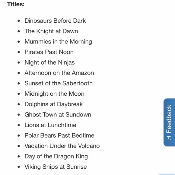 Magic Tree House Collection 1-15 Book Set - Picture 7 of 8